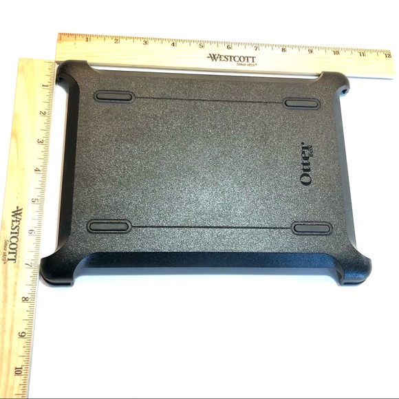 Otter Box Tablet Hardcover Protective Back Case Stand Black EUC - Picture 3 of 14